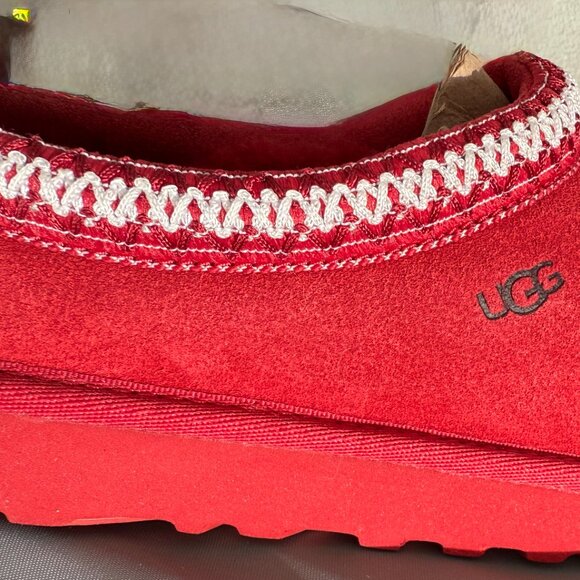 Ugg Tasman Slippers Red size 7 - Picture 1 of 7